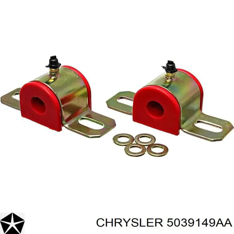 Tuleja stabilizatora tylnego Chrysler 5039149AA cena, od 4,99 USD