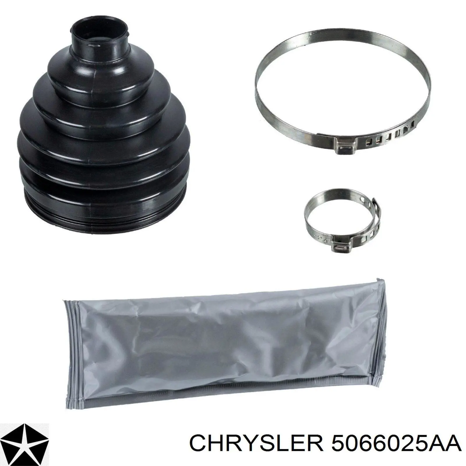 Do koszyka 5066025AA Chrysler Osłona przegubu homokinetycznego półosi przedniej zewnętrzna