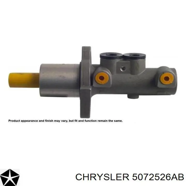 Do koszyka 5072526AB Chrysler Główny cylinder hamulców