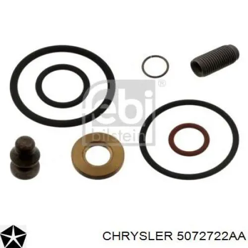 Pierścień uszczelniający wtryskiwacza Chrysler 5072722AA cena, od 1,40 USD