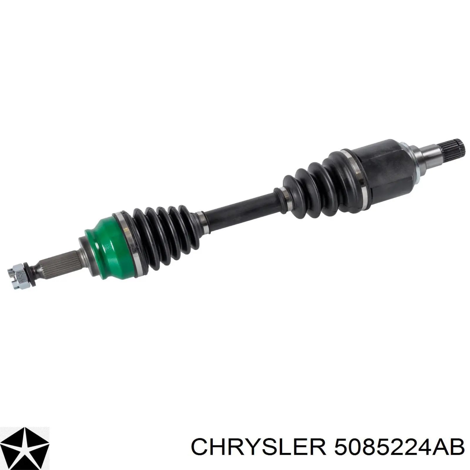 5085224AB Chrysler Półoś napędowa przednia lewa