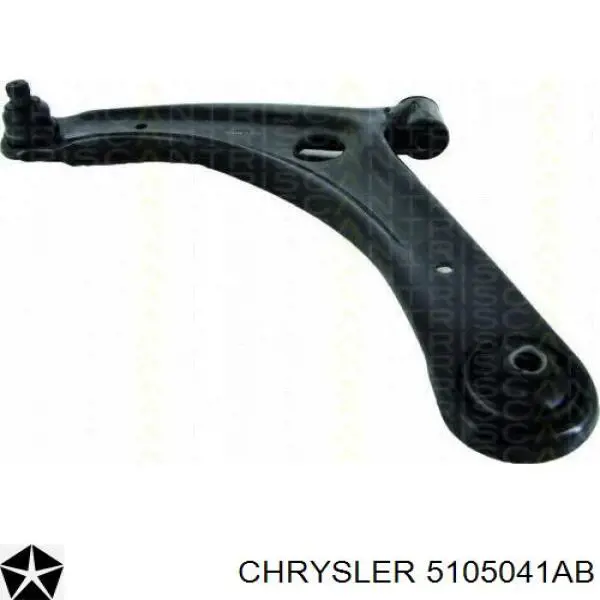 Wahacz zawieszenia przedniego dolny lewy Chrysler 5105041AB cena, od 40,15 USD
