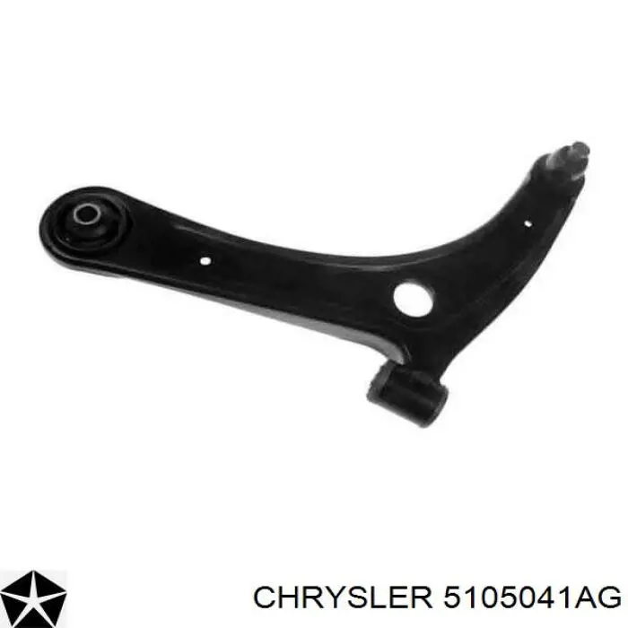 Wahacz zawieszenia przedniego dolny lewy Chrysler 5105041AG cena, od 31,37 USD