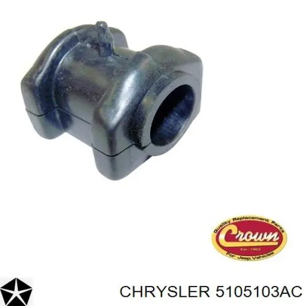 Tuleja stabilizatora przedniego Chrysler 5105103AC cena, od 5,17 USD