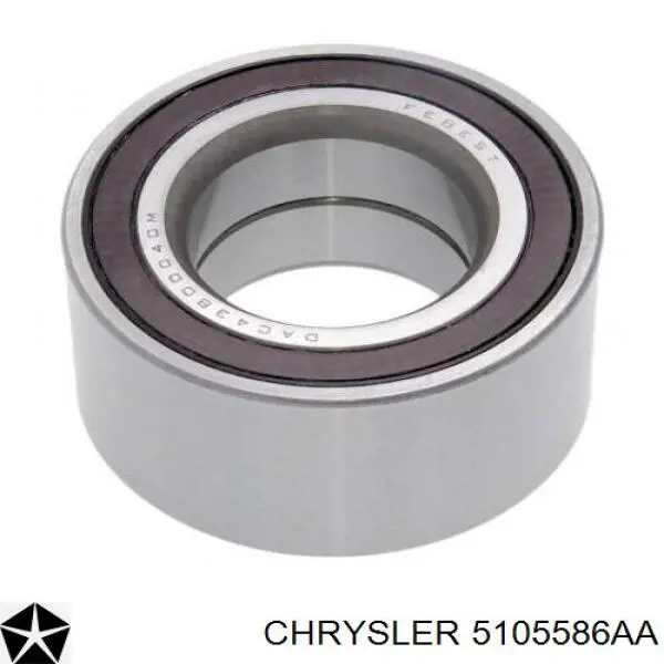 Do koszyka 5105586AA Chrysler Łożysko piasty przedniej