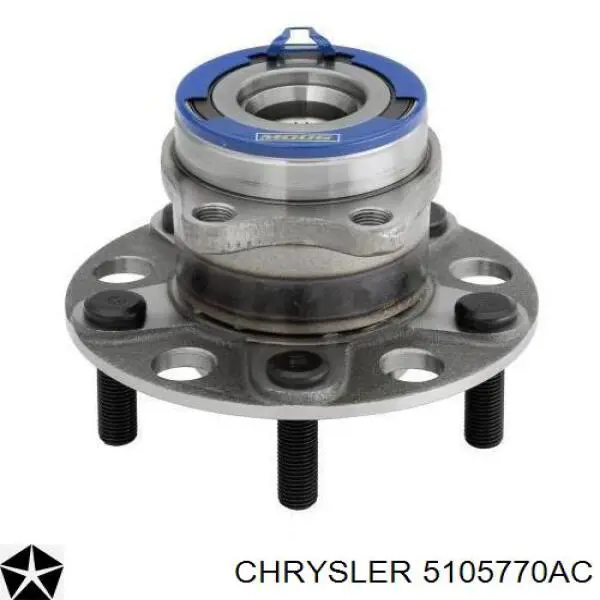 Do koszyka 5105770AC Chrysler Piasta tylna