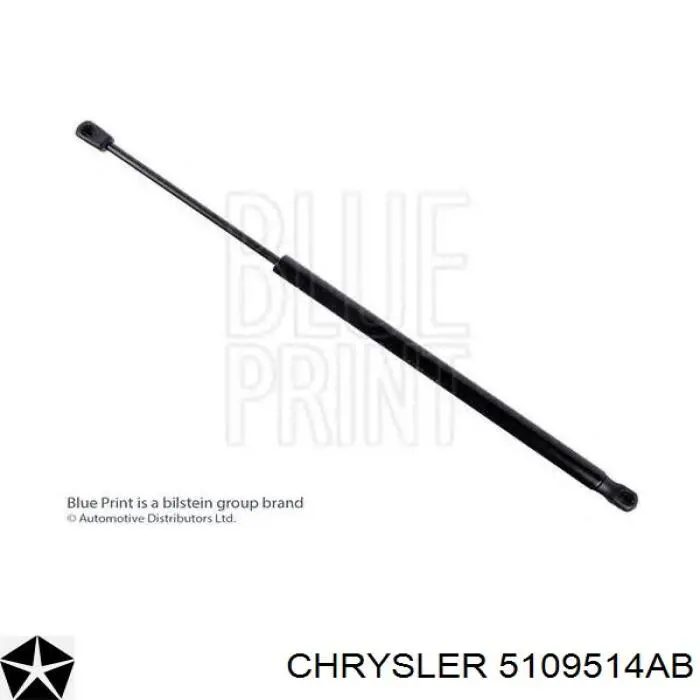 Do koszyka 5109514AB Chrysler Amortyzator klapy bagażnika (3/5 drzwi-tylnych)