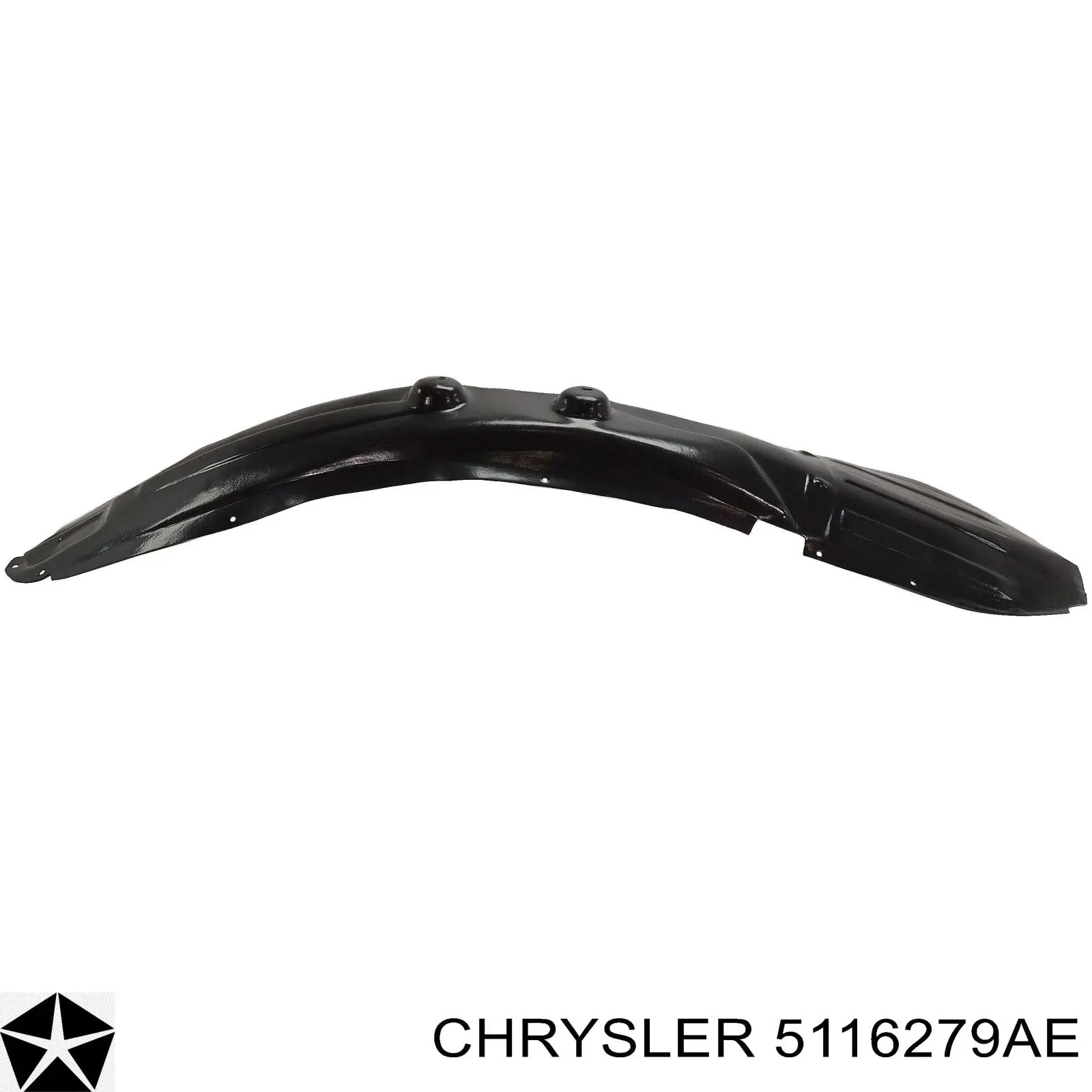Nadkole błotnika przedniego lewe Chrysler 5116279AE cena, od 22,60 USD