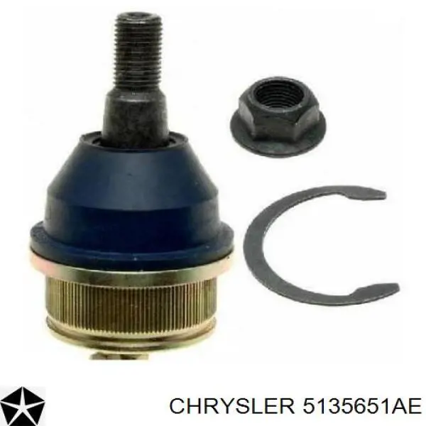 Do koszyka 5135651AE Chrysler Sworzeń wahacza dolny