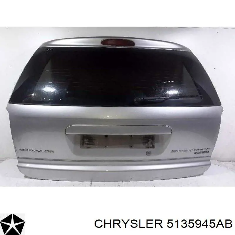 Drzwi tylne (bagażnika 3/5) Chrysler Voyager III minivan (RG, RS) (1999 - 2008) cena, od 417,48 USD