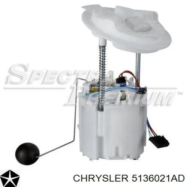 5136021AD Chrysler Moduł pompy paliwowej z czujnikiem poziomu paliwa