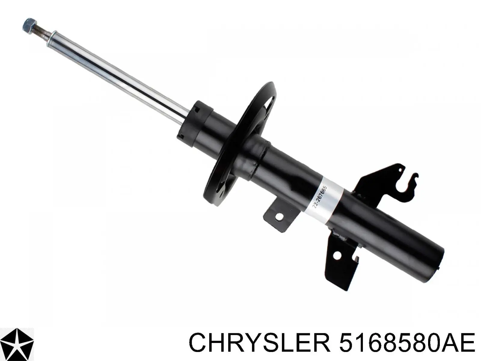 5168580AE Chrysler Amortyzator przedni prawy