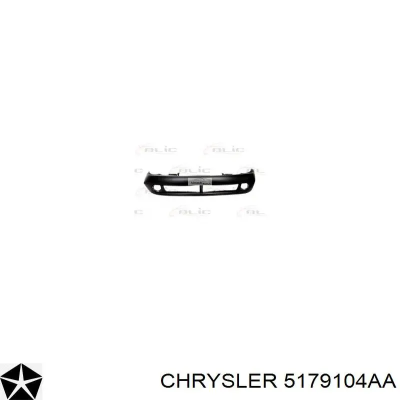 5179104AA Chrysler Zderzak przedni