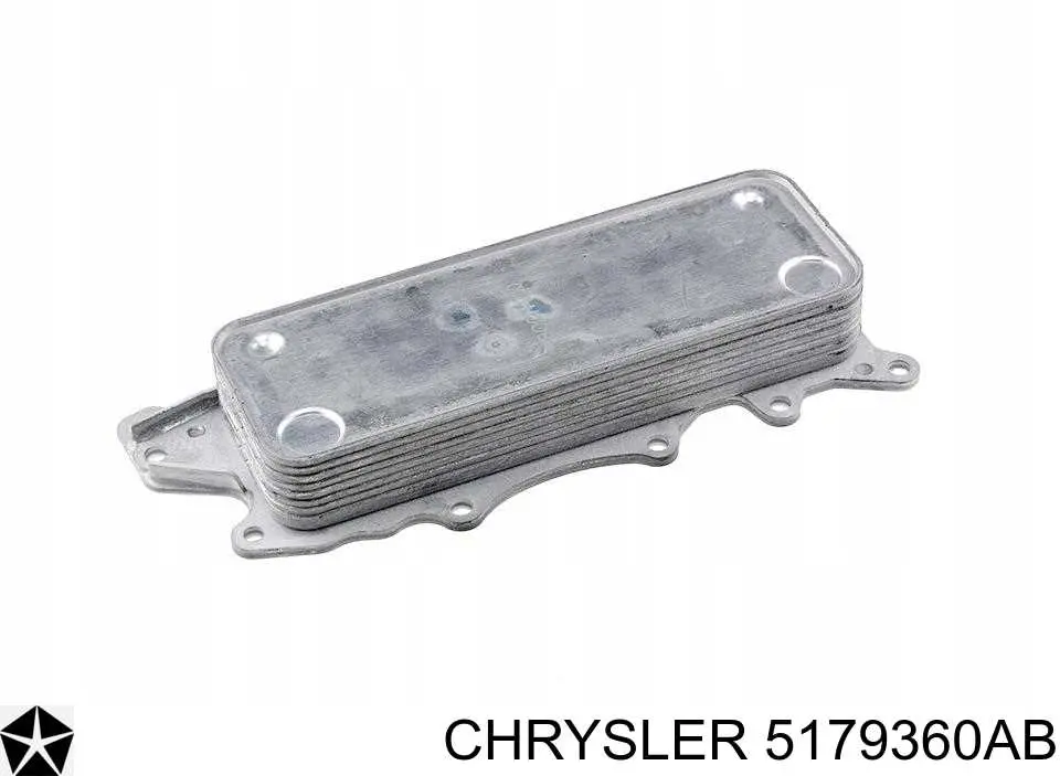 5179360AB Chrysler Chłodnica oleju, pod filtrem
