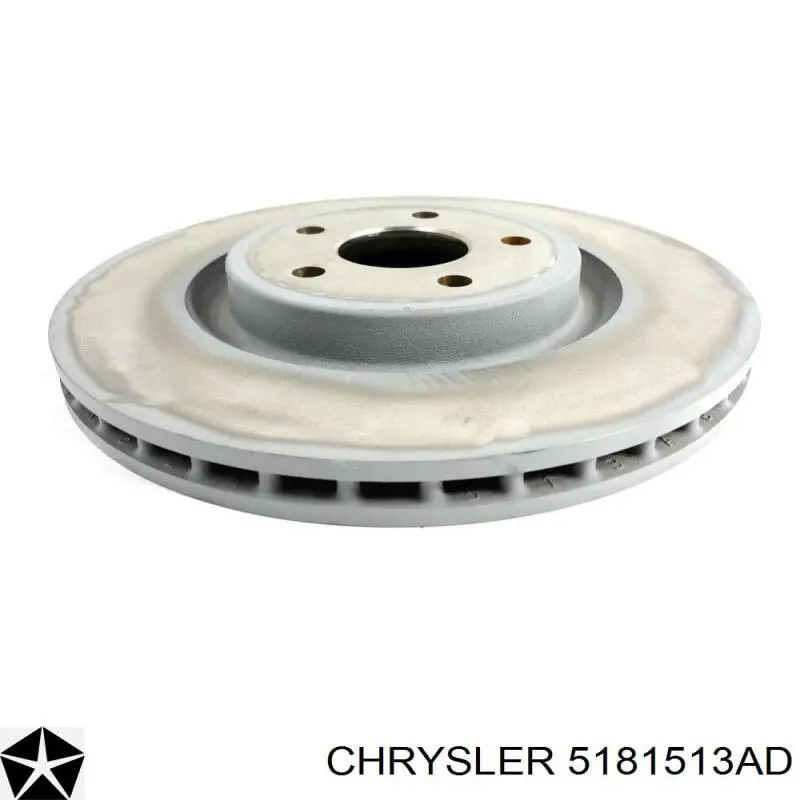 5181513AD Chrysler Tarcza hamulcowa przednia