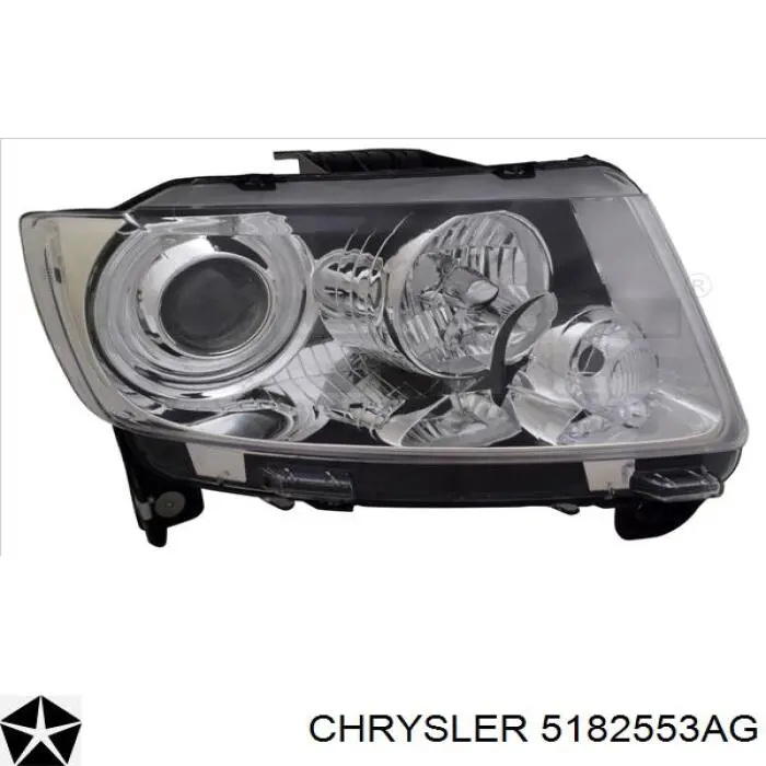 Reflektor lewy do Jeep Grand Cherokee IV WK