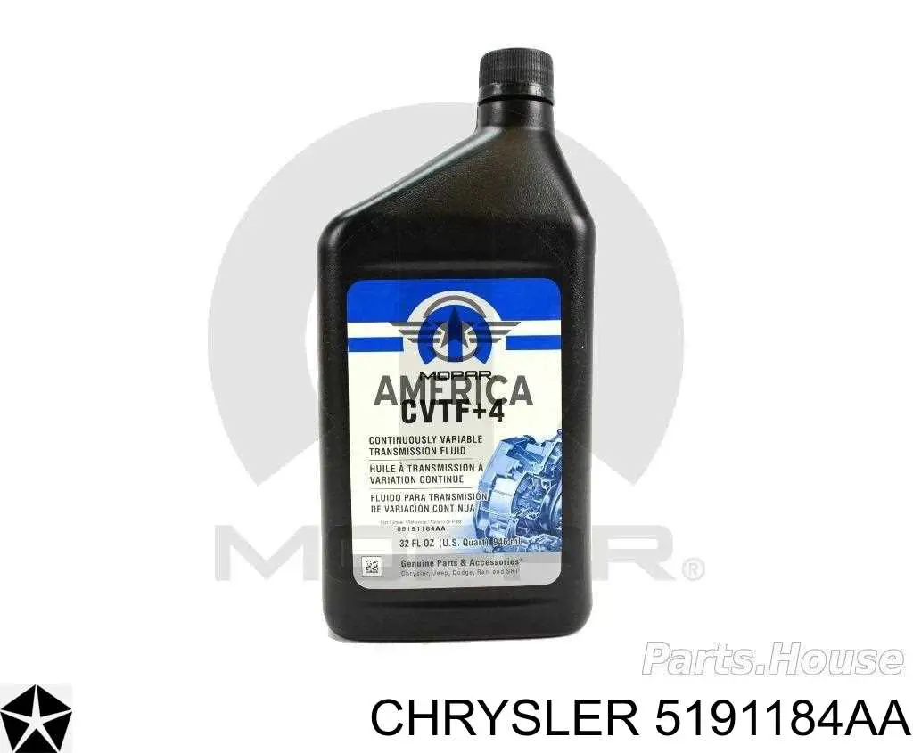 Olej przekładniowy Chrysler 5191184AA cena, od 24,51 USD