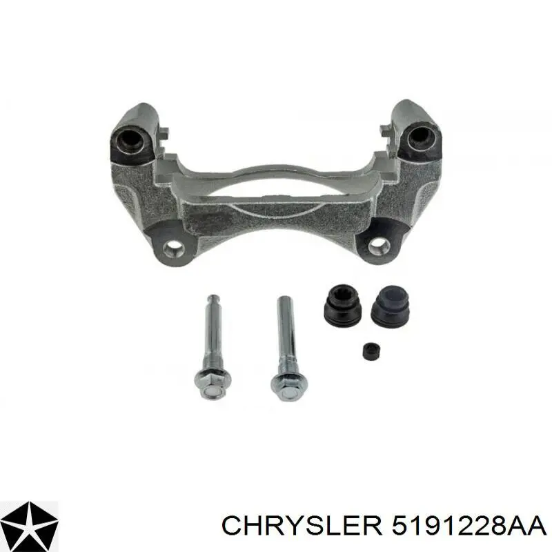 Jarzmo zacisku hamulcowego przedniego Chrysler 5191228AA cena, od 35,18 USD