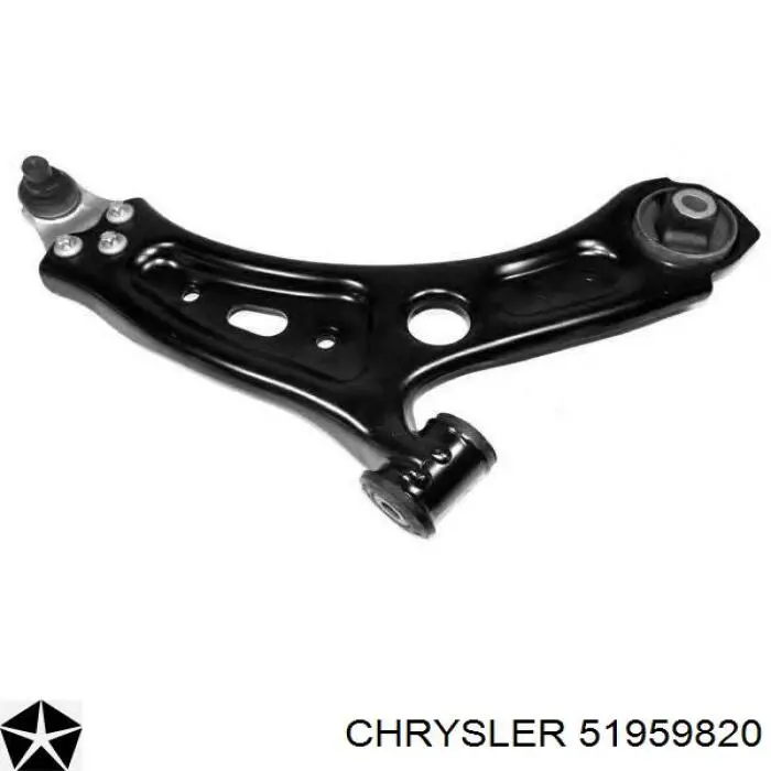51959820 Chrysler Wahacz zawieszenia przedniego dolny prawy