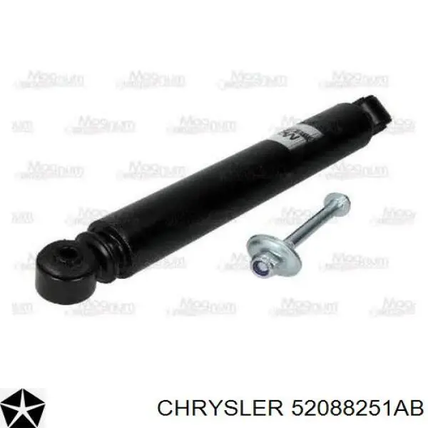 Do koszyka 52088251AB Chrysler Amortyzator układu kierowniczego (tłumik)