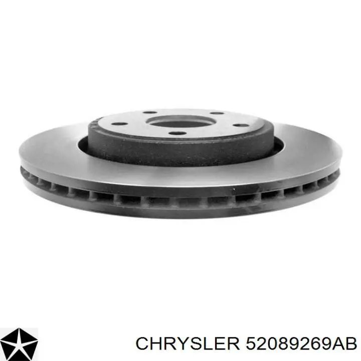Tarcza hamulcowa przednia Chrysler 52089269AB cena, od 76,80 USD