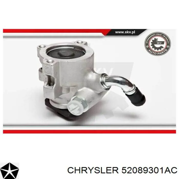 Pompa wspomagania hydraulicznego kierownicy Chrysler 52089301AC cena, od 125,08 USD