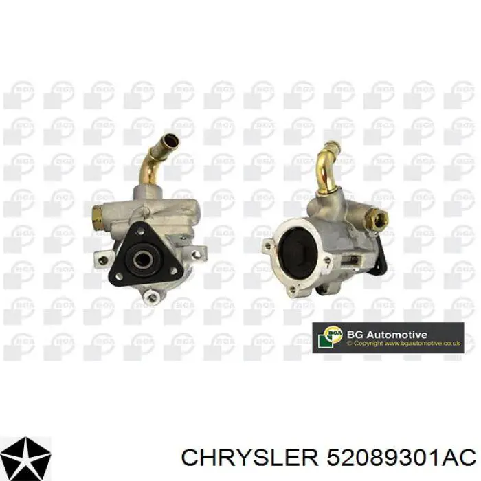 Do koszyka 52089301AC Chrysler Pompa wspomagania hydraulicznego kierownicy