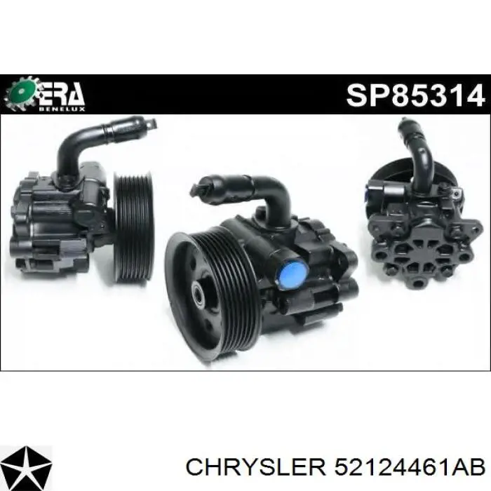 Pompa wspomagania hydraulicznego kierownicy Chrysler 52124461AB cena, od 112,00 USD