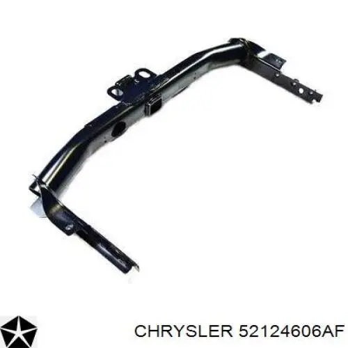 52124606AF Chrysler Wzmocnienie zderzaka tylnego
