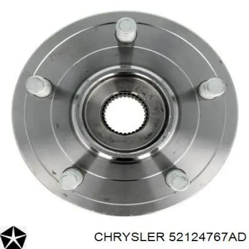Piasta przednia Chrysler 52124767AD cena, od 110,31 USD