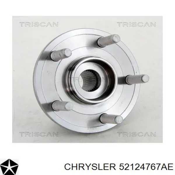52124767AE Chrysler Piasta przednia