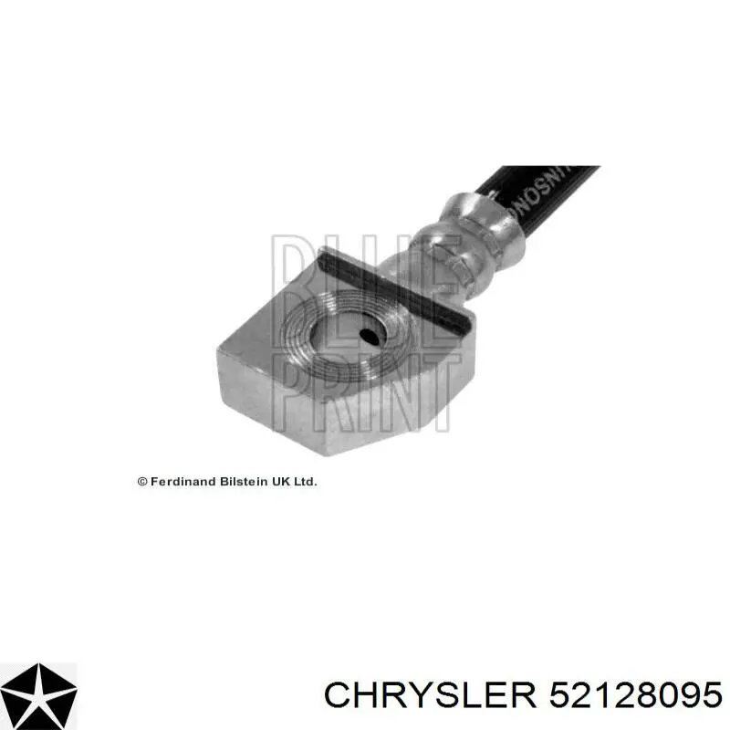 Przewód hamulcowy tylny lewy Chrysler 52128095 cena, od 25,10 USD