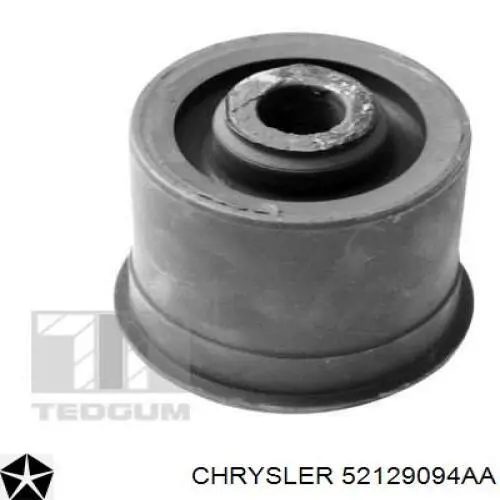 Silentblock wahacza podłużnego tylnego dolnego 52129094AA Chrysler