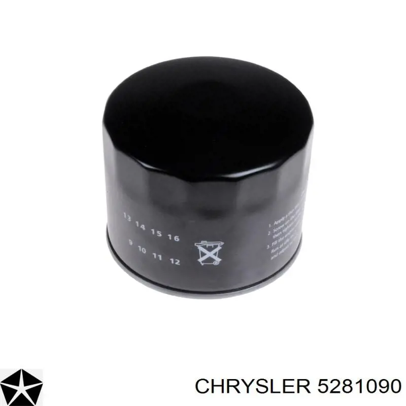 5281090 Chrysler filtr oleju