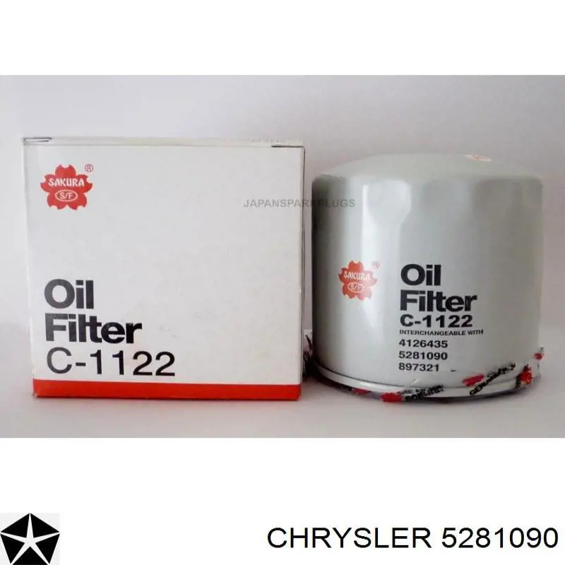 Filtr oleju Chrysler 5281090 cena, od 6,86 USD