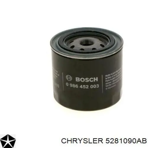 Do koszyka 5281090AB Chrysler Filtr oleju