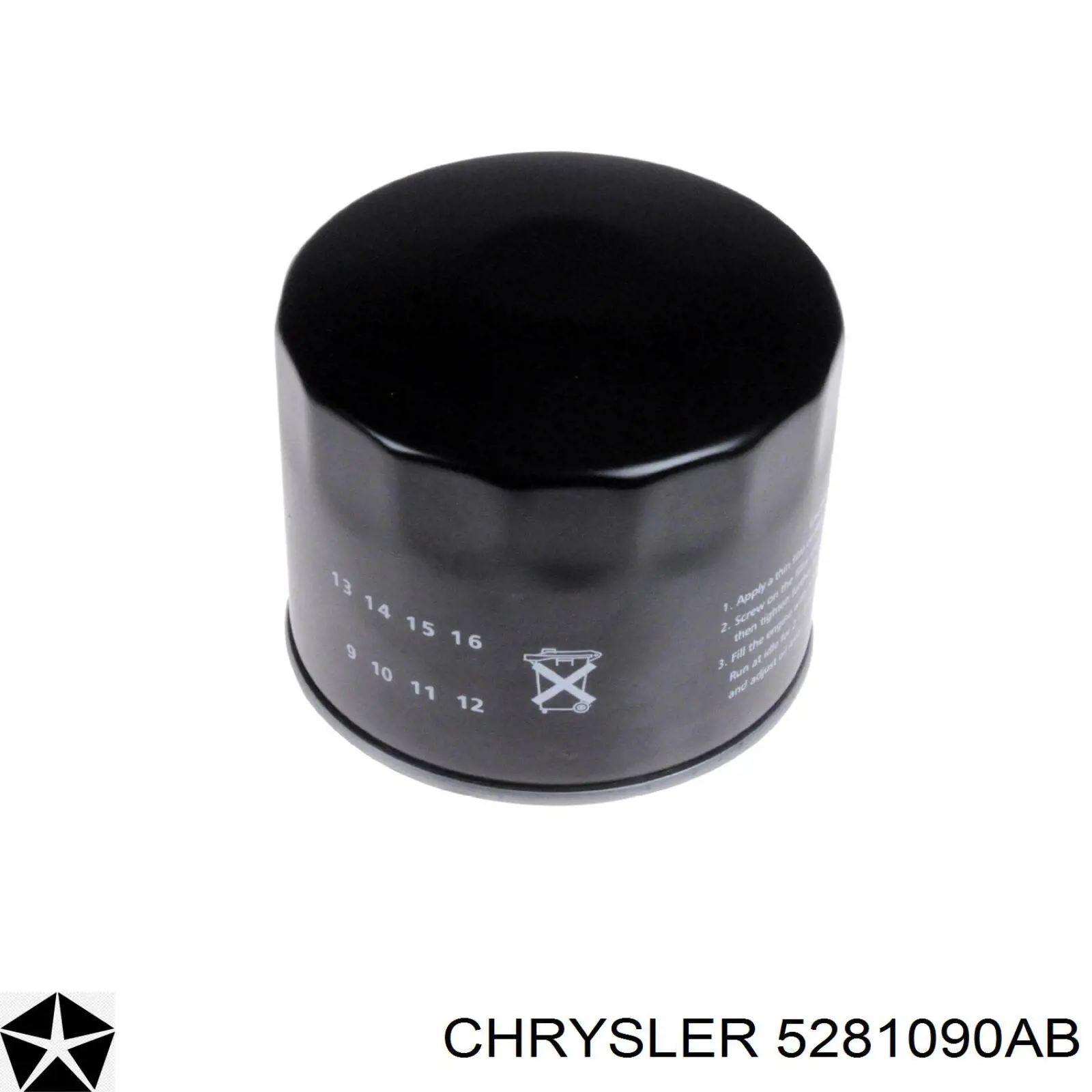 5281090AB Chrysler Filtr oleju