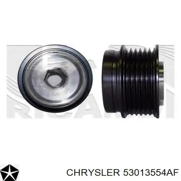 Koło pasowe alternatora 53013554AF Chrysler