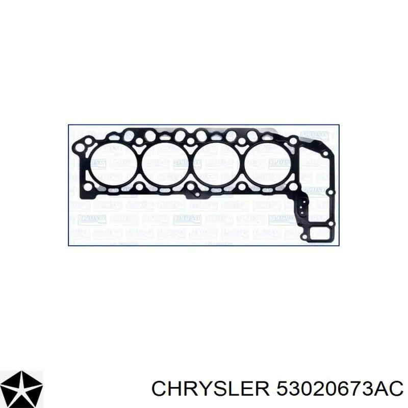 Uszczelka głowicy cylindrów Chrysler 53020673AC cena, od 48,87 USD