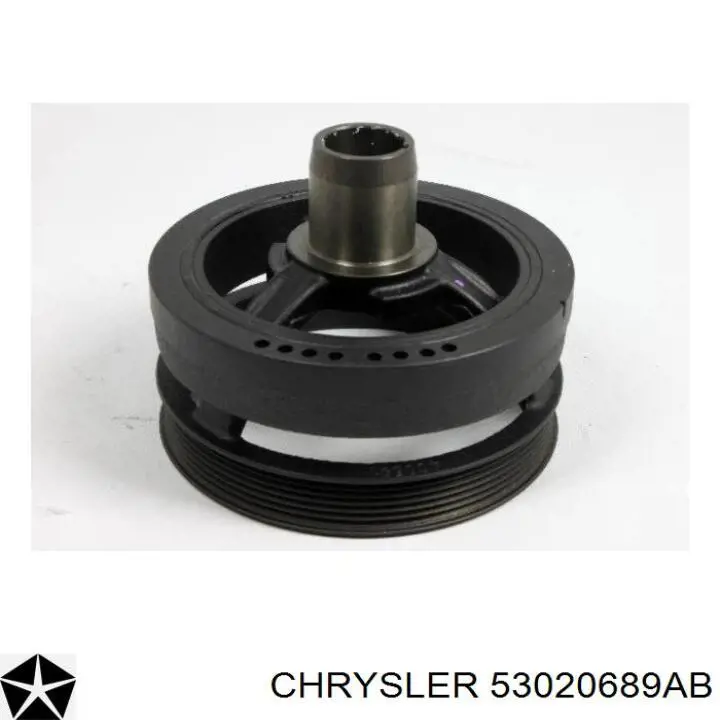 Do koszyka 53020689AB Mitsubishi Koło pasowe wału korbowego