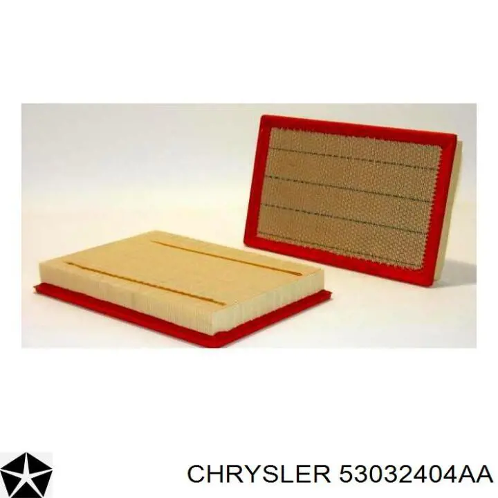 Do koszyka 53032404AA Chrysler Filtr powietrza