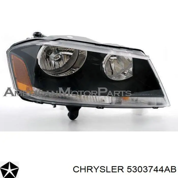 Reflektor prawy do Dodge Avenger  