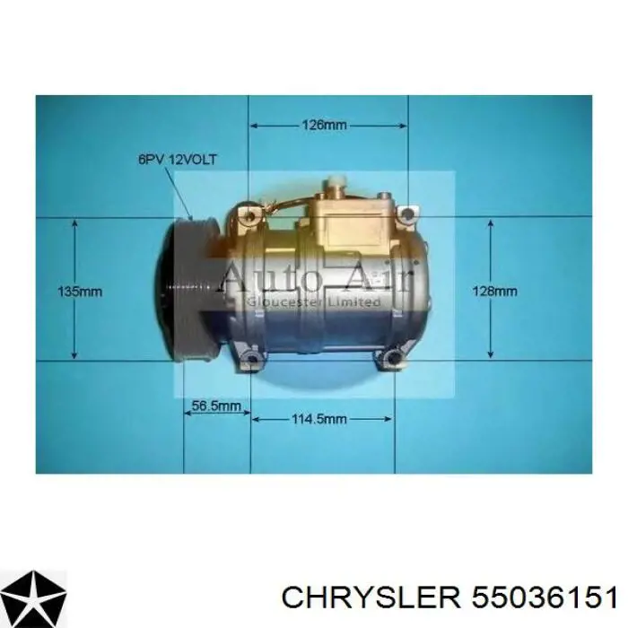 Sprężarka klimatyzacji Jeep Grand Cherokee LAREDO SUV (1993 - 1998) cena, od 122,70 USD