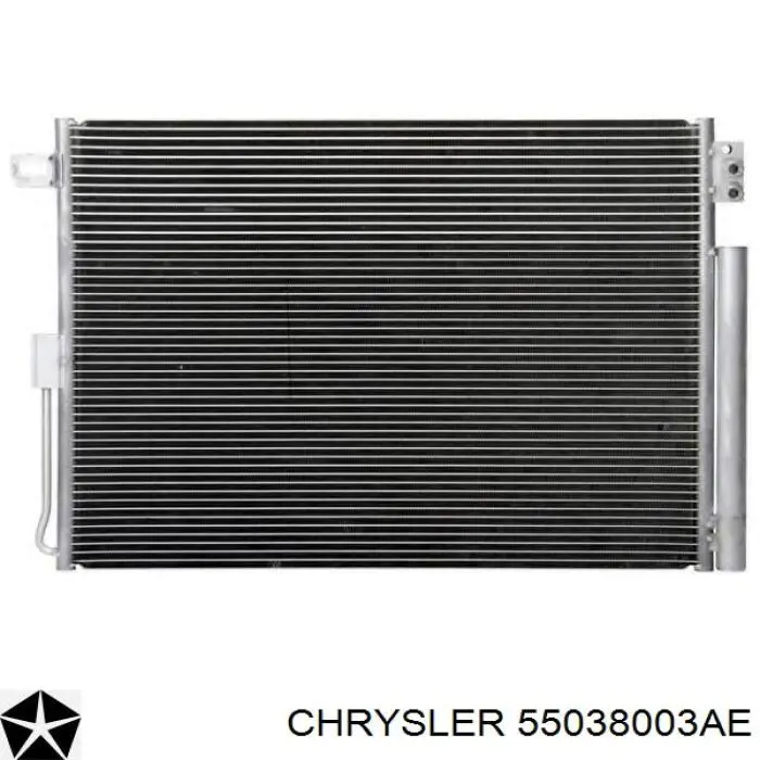 Do koszyka 55038003AE Chrysler Chłodnica klimatyzacji
