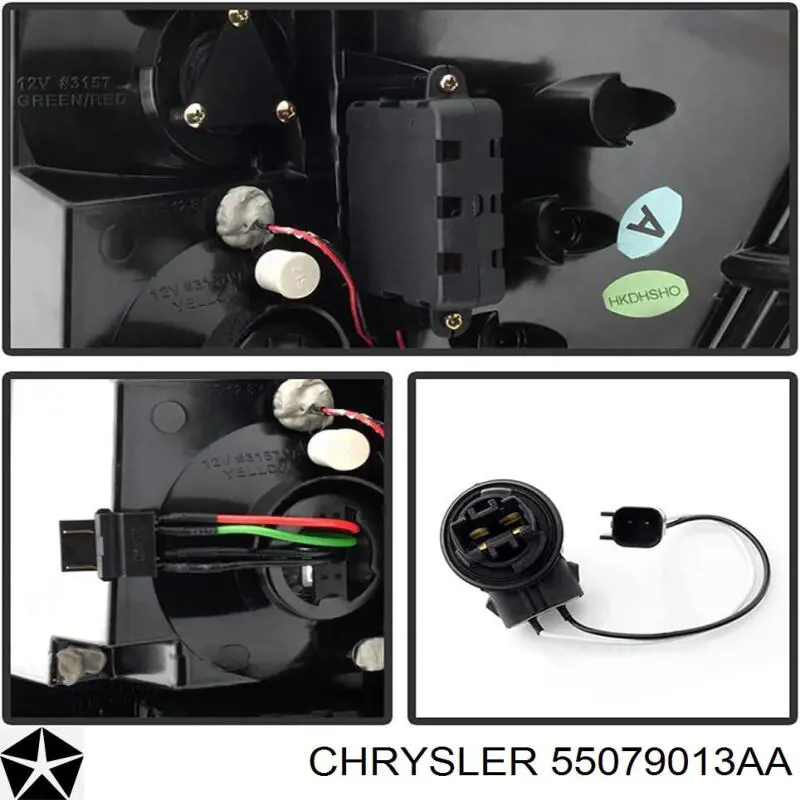 Lampa zespolona tylna lewa Jeep Grand Cherokee LIMITED SUV (2005 - 2010) cena, od 65,17 USD