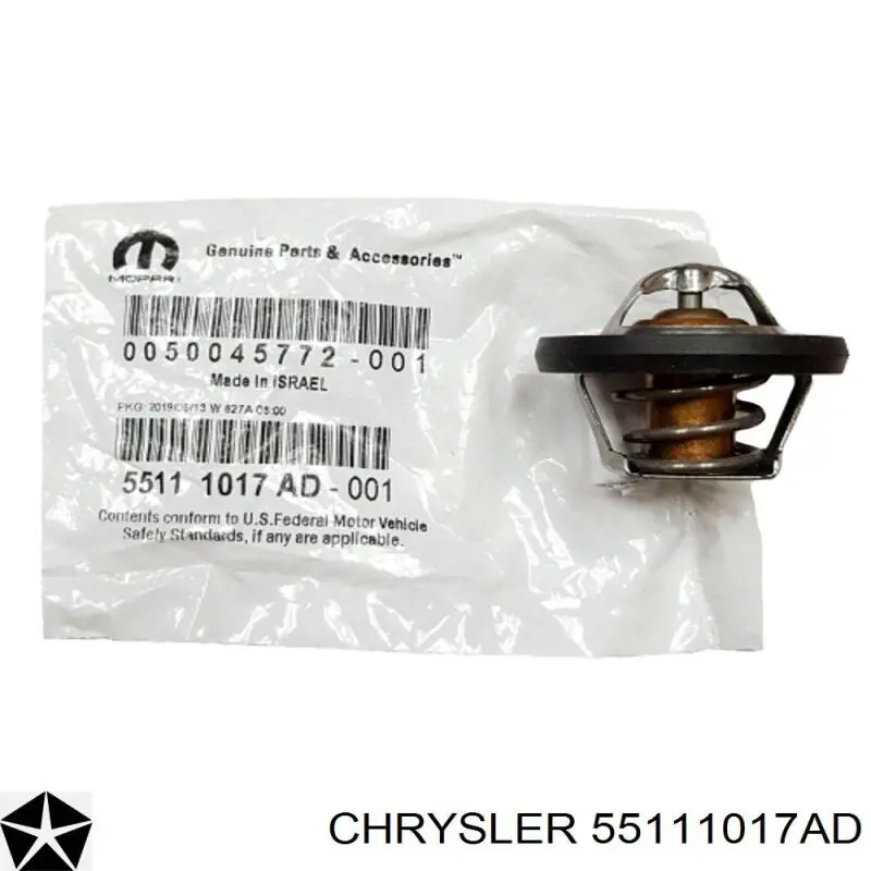 Do koszyka 55111017AD Chrysler Termostat