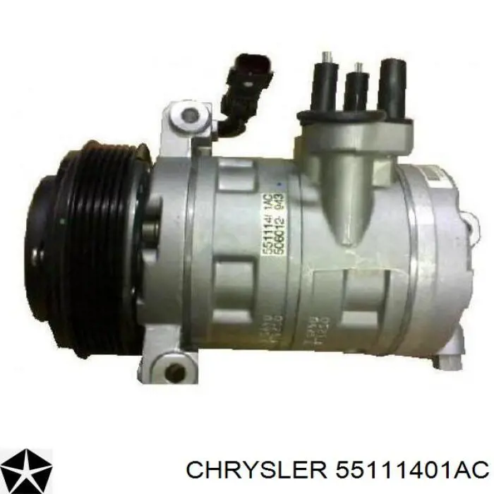Do koszyka 55111401AC Chrysler Sprężarka klimatyzacji