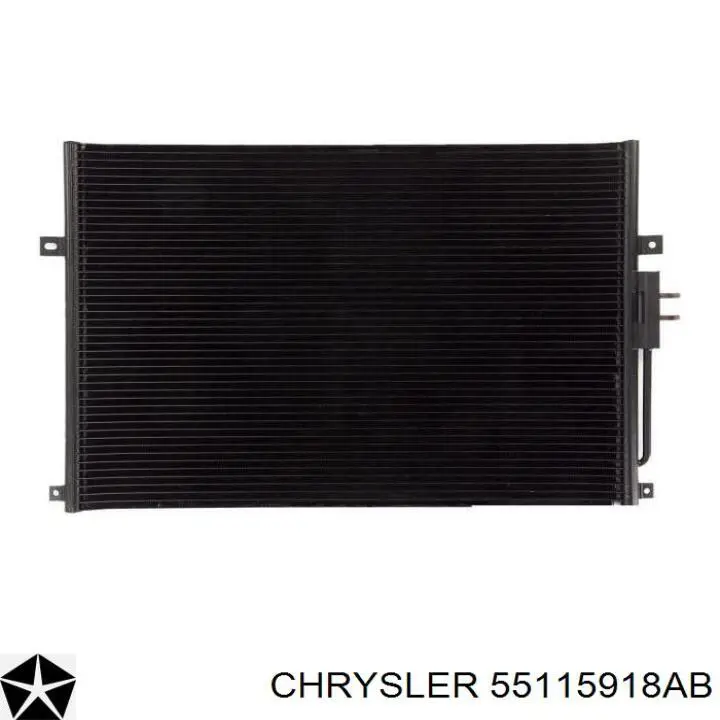 Chłodnica klimatyzacji Chrysler 55115918AB cena, od 71,51 USD
