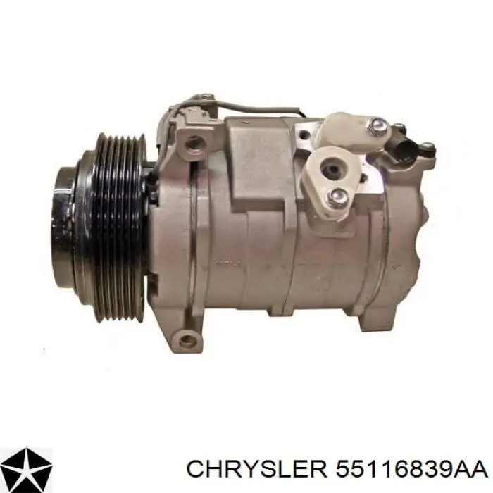Do koszyka 55116839AA Chrysler Sprężarka klimatyzacji