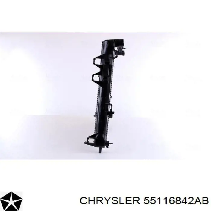 Chłodnica silnika Chrysler 55116842AB cena, od 199,16 USD
